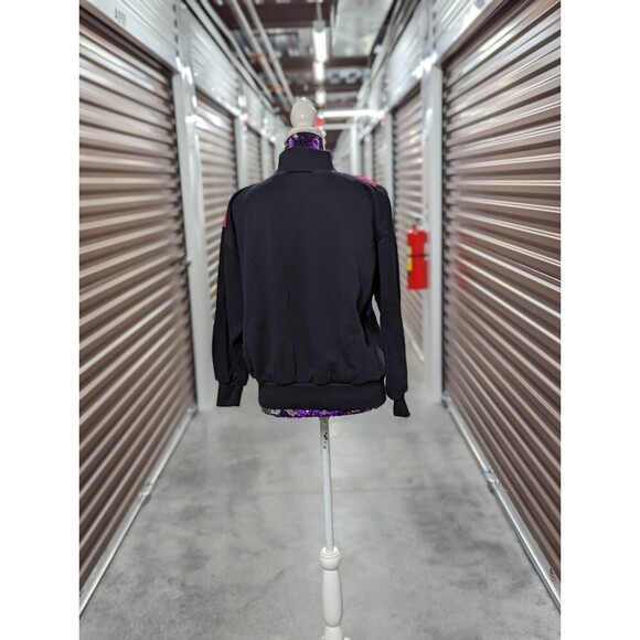 Prides Landing Sport Women's Large Retro 80s 90s Windbreaker Color block Sweater - Picture 5 of 8